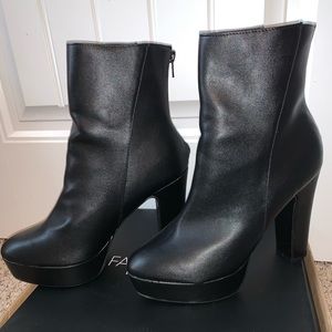 Black booties